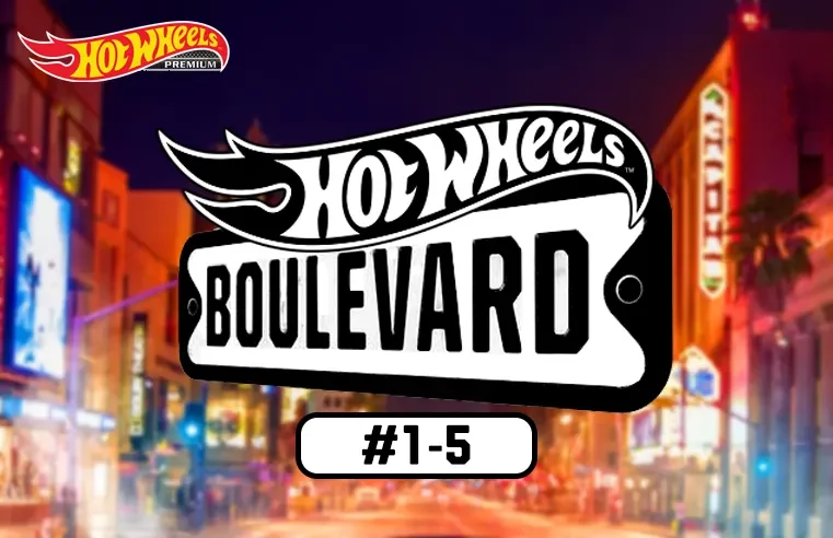 Boulevard #1-5 (Mix 1) – 2020 Hot Wheels