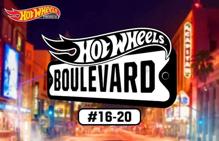 Boulevard #16-20 (Mix 4) – 2020 Hot Wheels